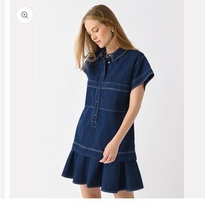 Hunter Bell Denim Addison Dress sz XL